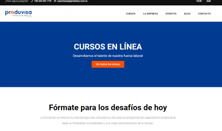 ¡Aprende a usar E-Learning Produvisa!